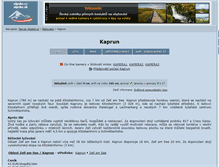 Tablet Screenshot of kaprun.alpske.cz